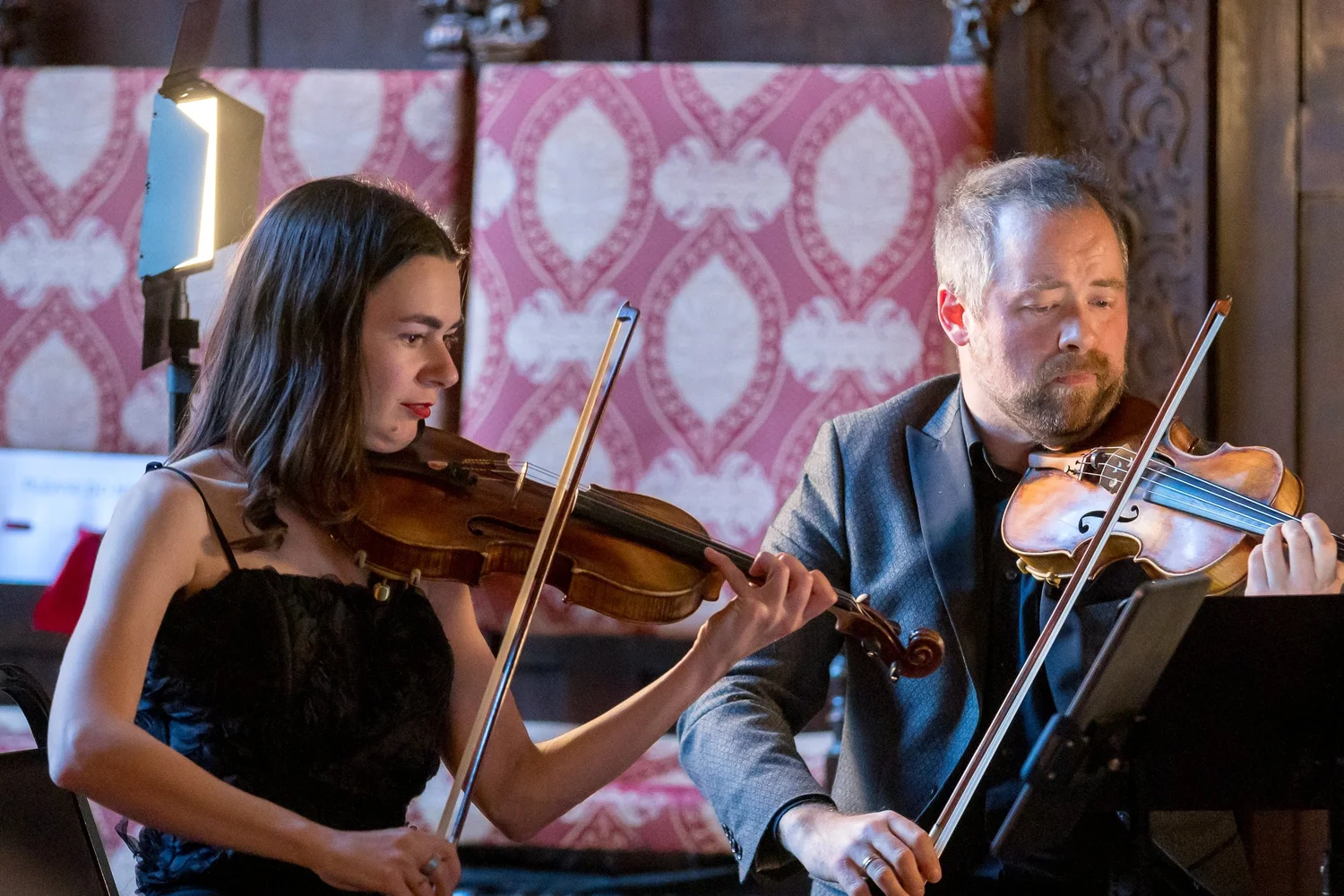 Embassy String Quartet in performance