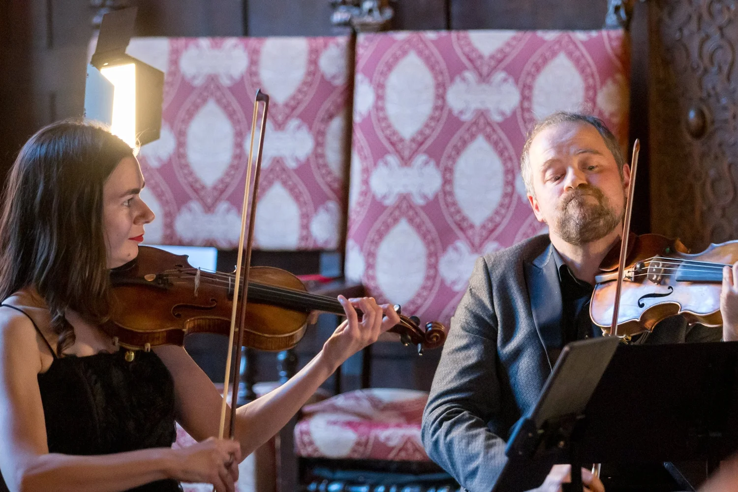Embassy String Quartet in performance