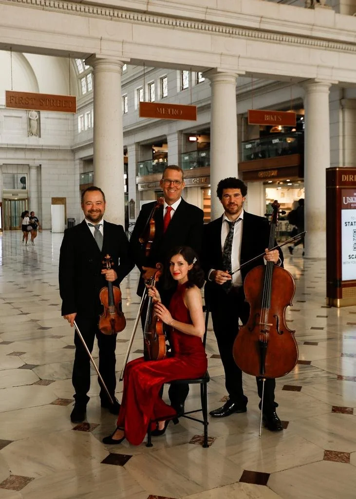 Embassy String Quartet in performance
