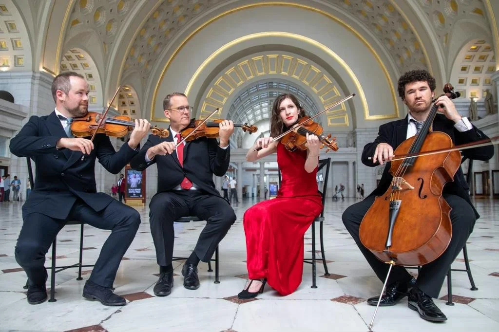 Embassy String Quartet in performance