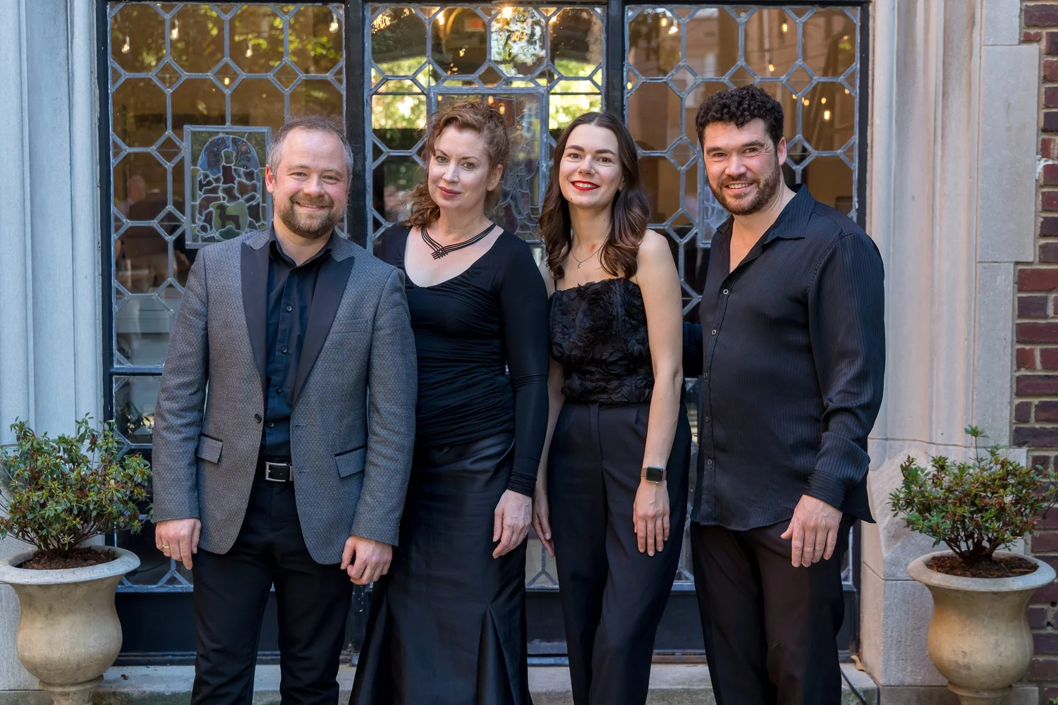 Embassy String Quartet in performance