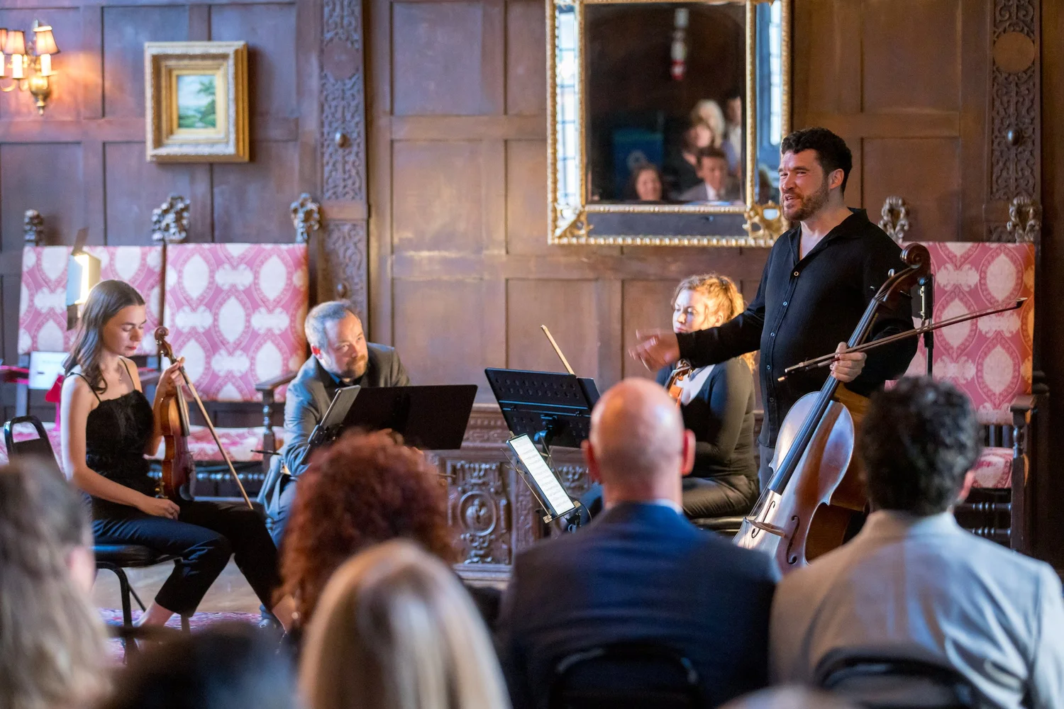 Embassy String Quartet in performance